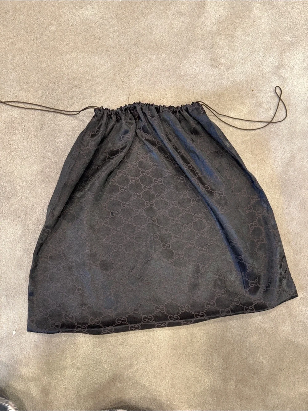 Gucci GG Brown Monogram dustbag
